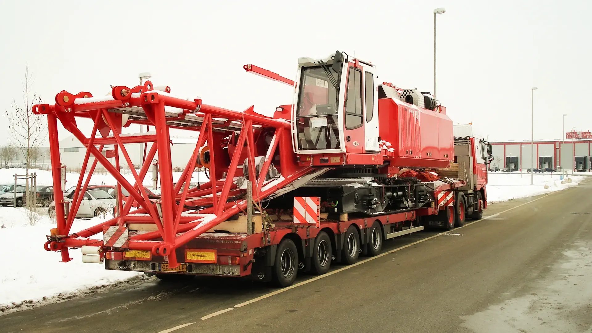 abnormal load transport Chester